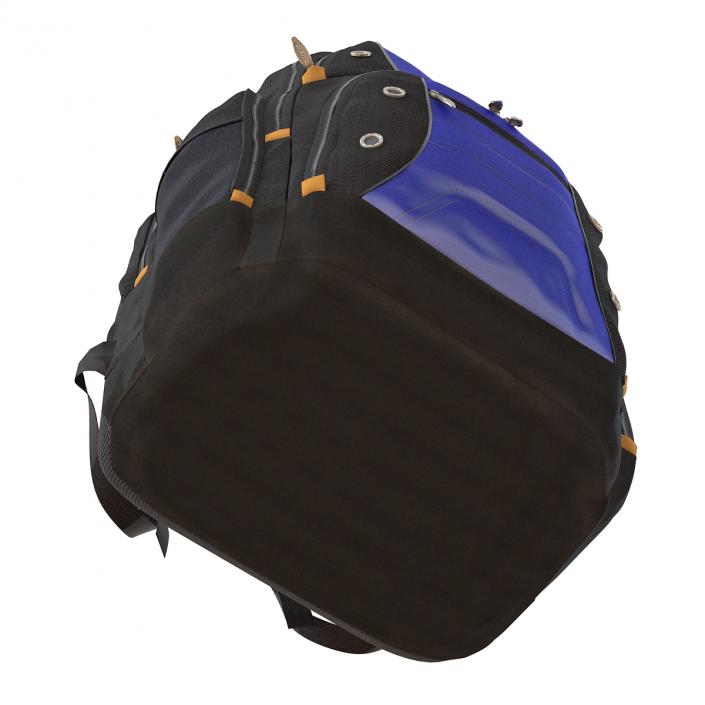 3D model Backpack 2 Blue