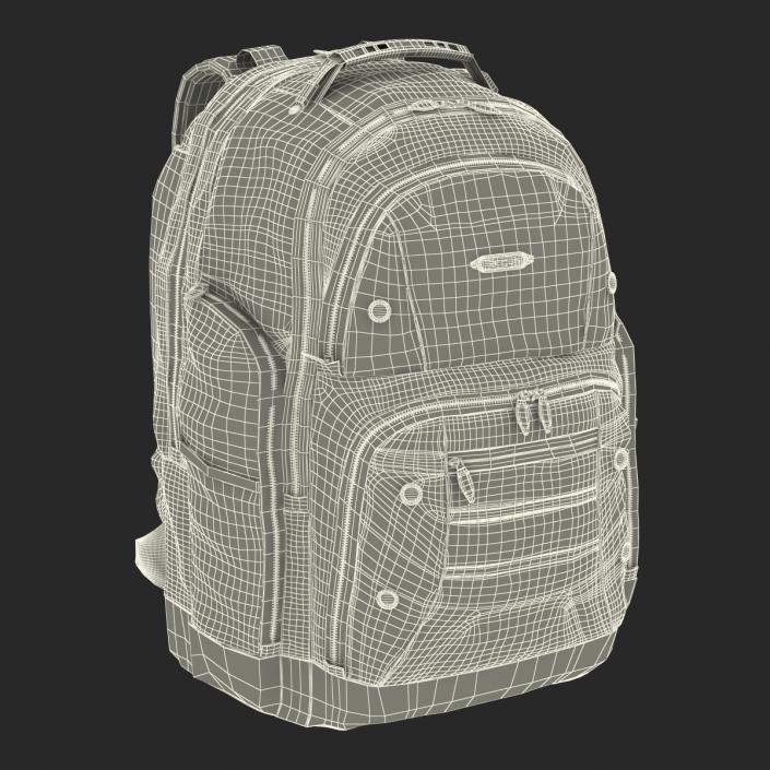 3D model Backpack 2 Blue