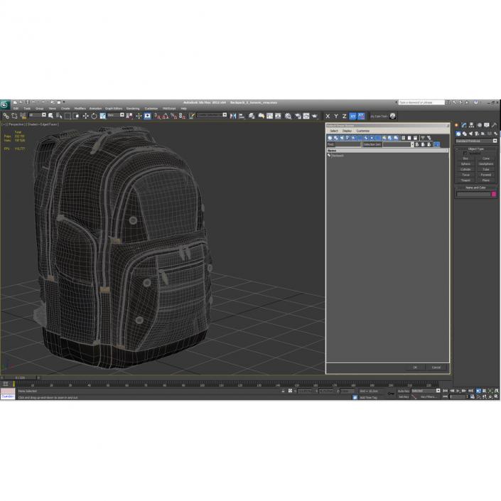 3D Backpack 2 Generic model