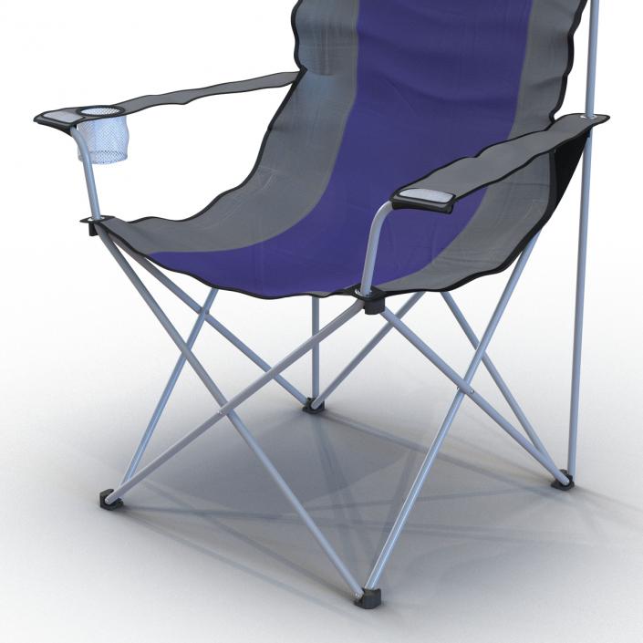 3D Camping Chair model