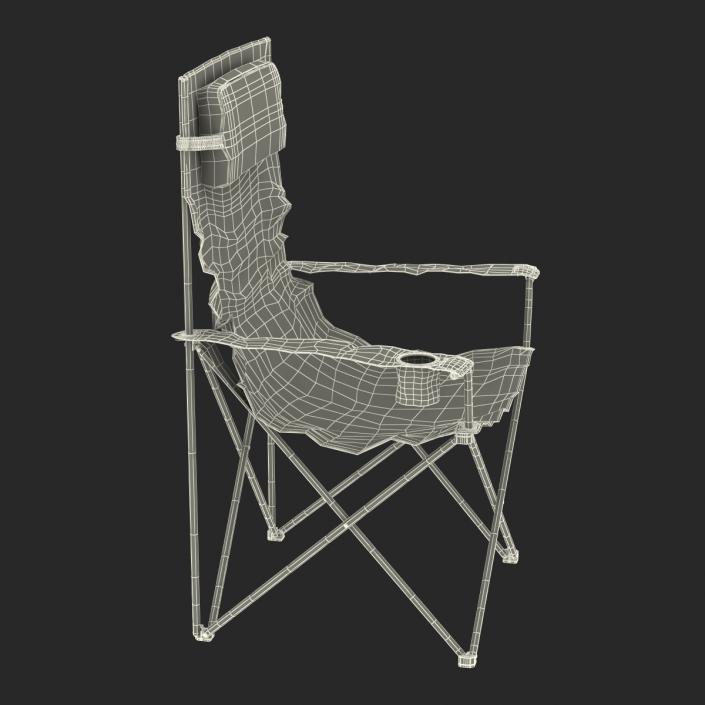 3D Camping Chair model