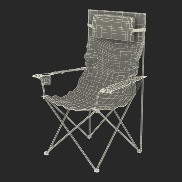 3D Camping Chair model