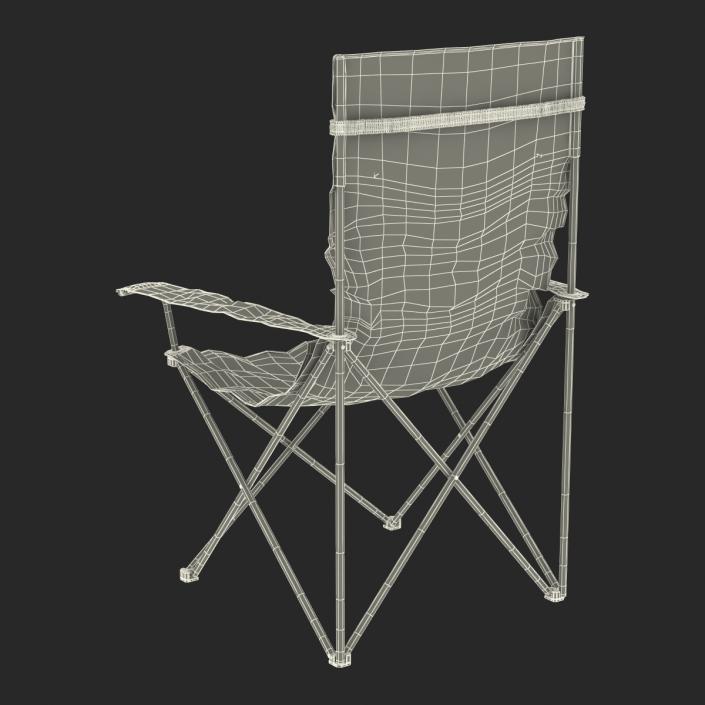 3D Camping Chair model