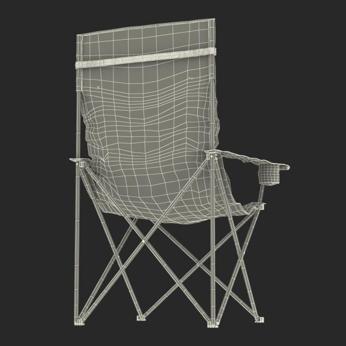 3D Camping Chair model