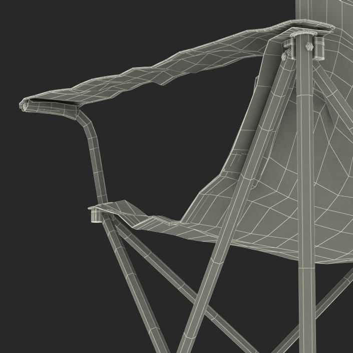 3D Camping Chair model