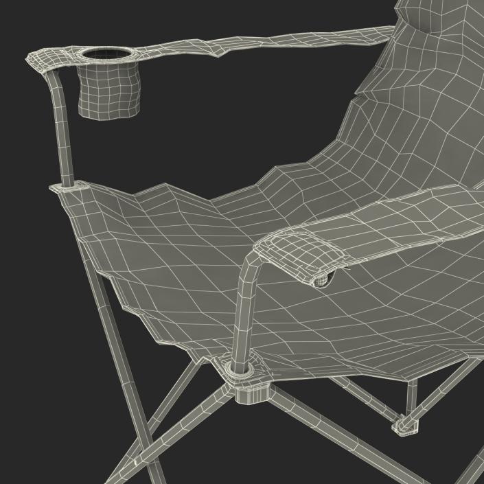 3D Camping Chair model