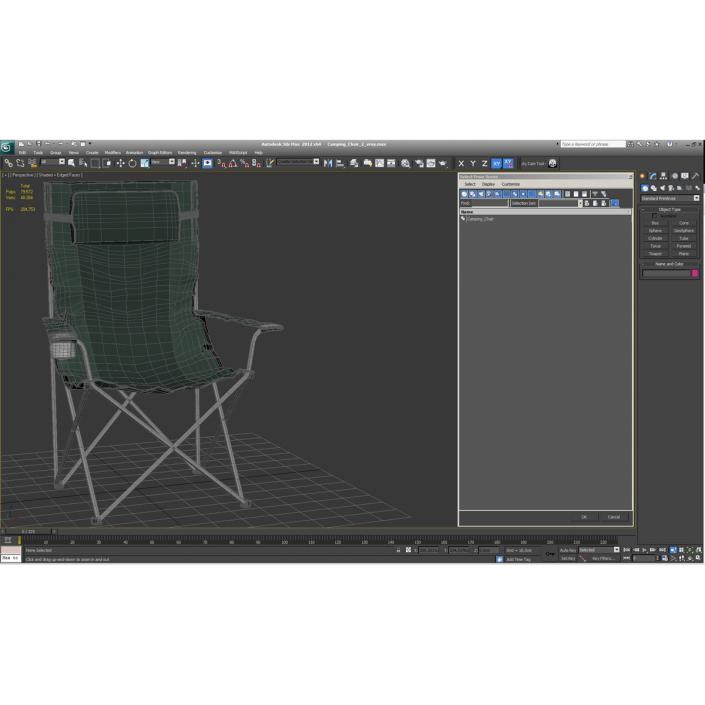 3D model Camping Chair 2