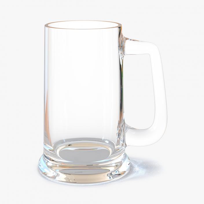 Empty Beer Mug 3D model