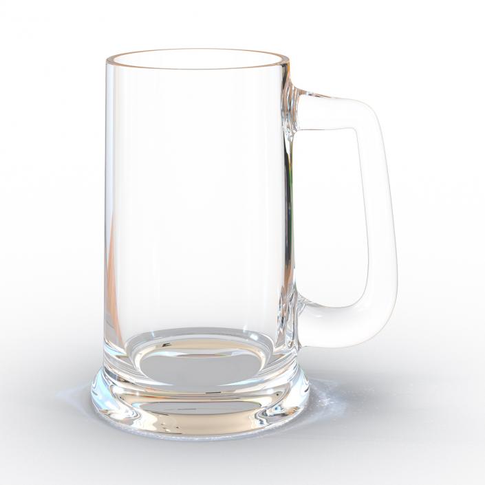 Empty Beer Mug 3D model