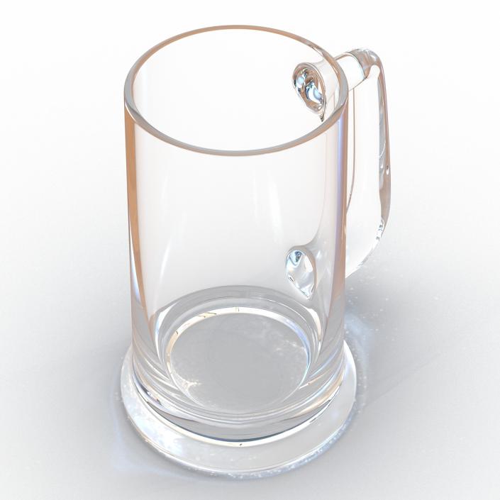 Empty Beer Mug 3D model