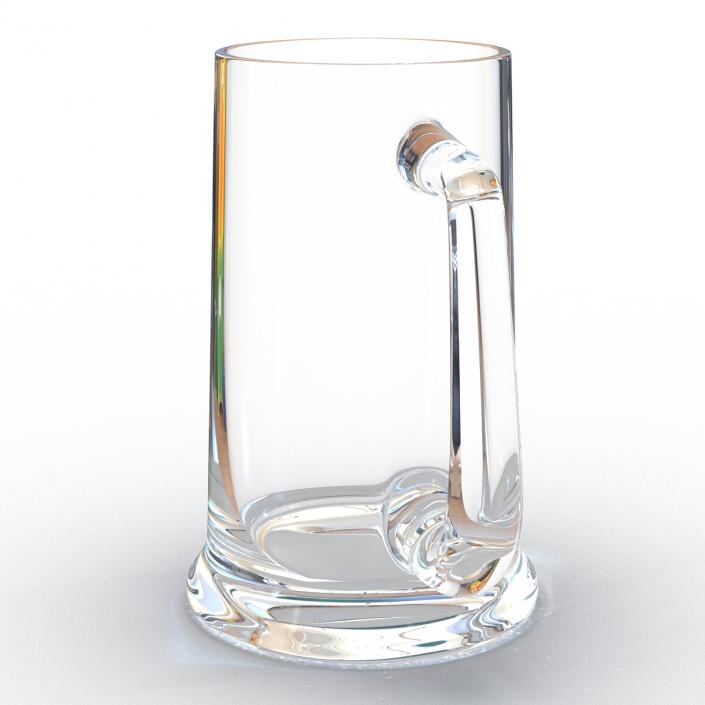 Empty Beer Mug 3D model