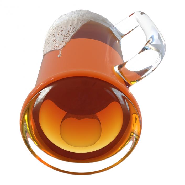 3D model Overflowing Beer Mug