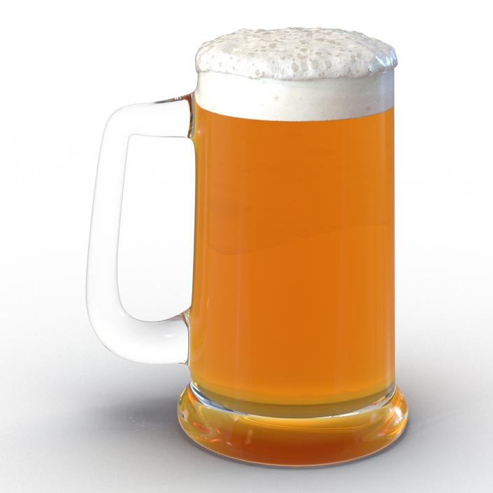 3D model Overflowing Beer Mug