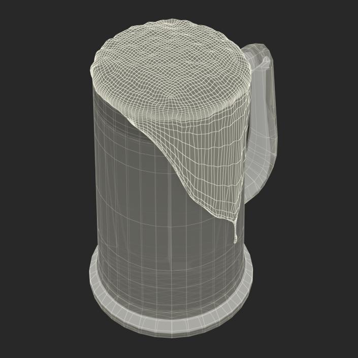 3D model Overflowing Beer Mug