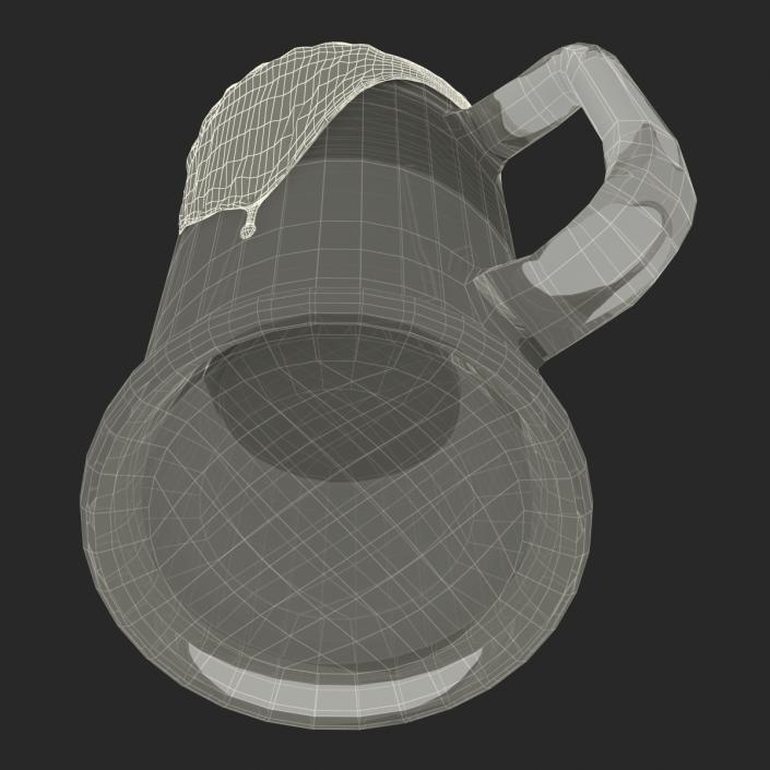 3D model Overflowing Beer Mug