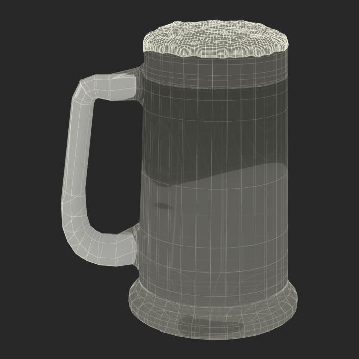 3D model Overflowing Beer Mug