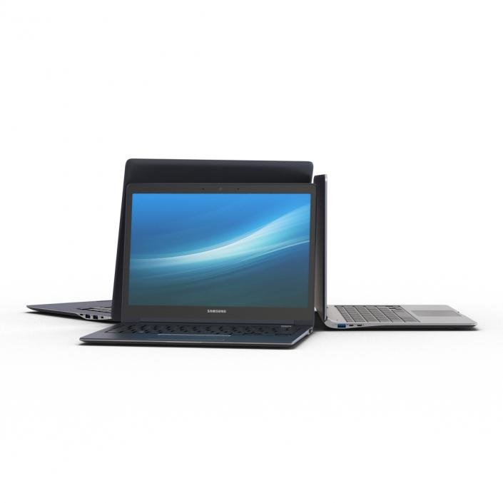 3D Samsung Laptops Collection