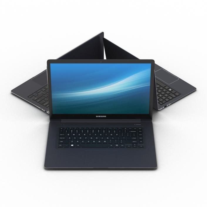 3D Samsung Laptops Collection