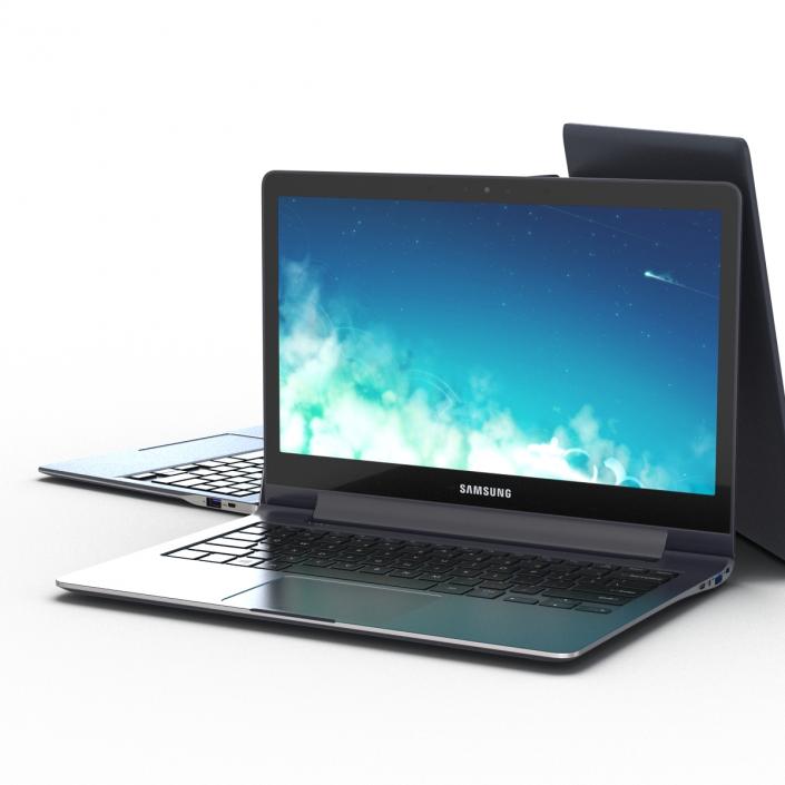 3D Samsung Laptops Collection