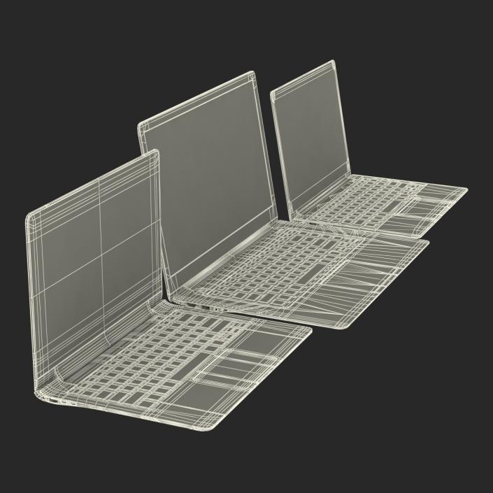 3D Samsung Laptops Collection