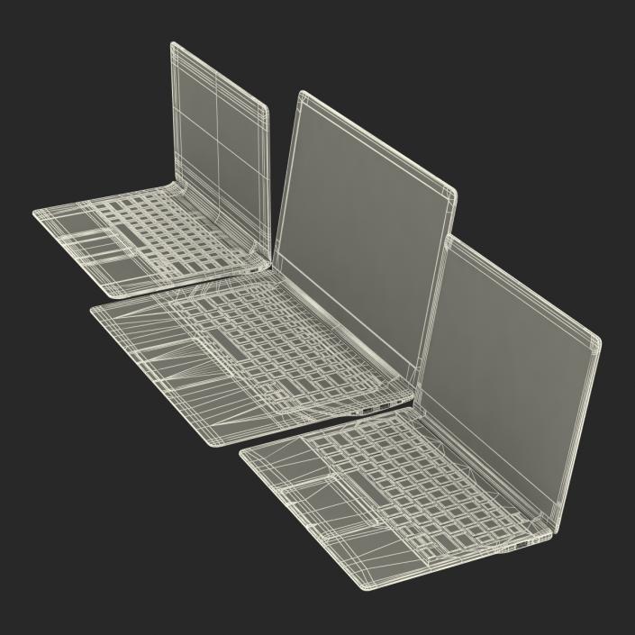 3D Samsung Laptops Collection