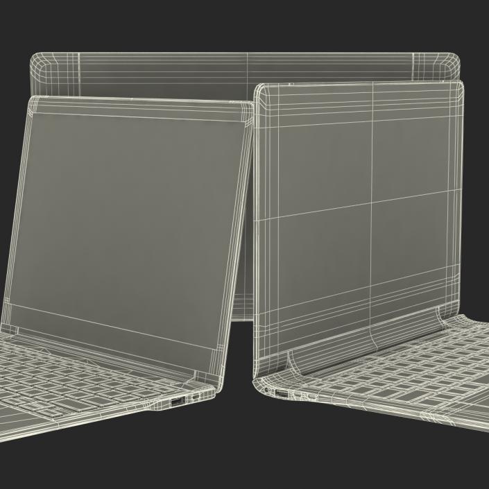 3D Samsung Laptops Collection