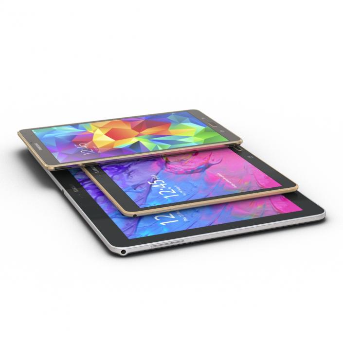 3D Samsung Tablets Collection