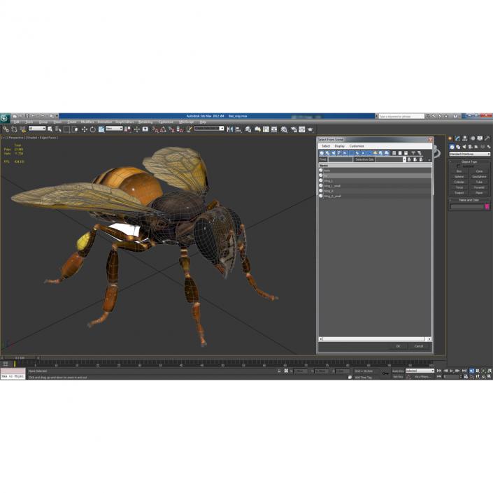 Bee 3D model