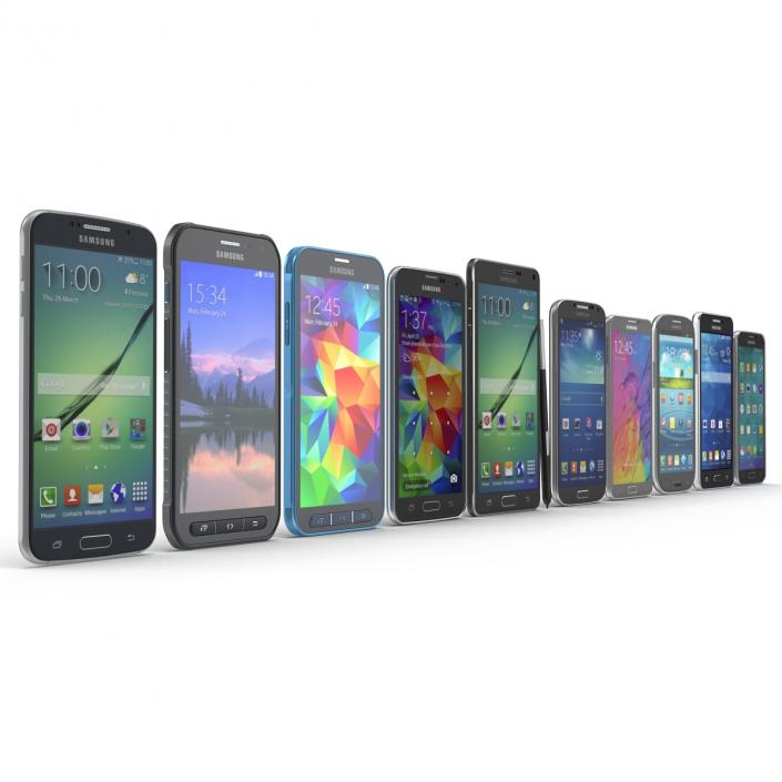 3D Cell Phones Big Collection