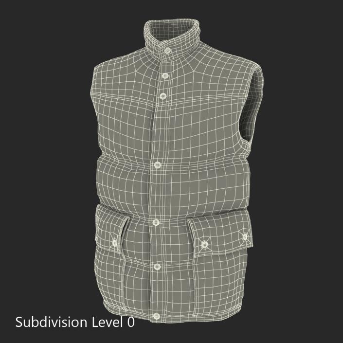 Camping Vest 3D