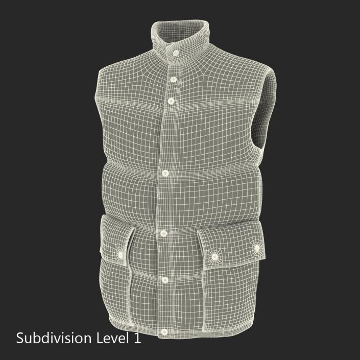 Camping Vest 3D