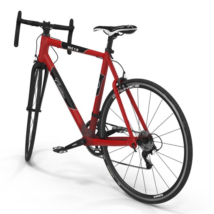 3D model Road Bike Cadillac Rigged