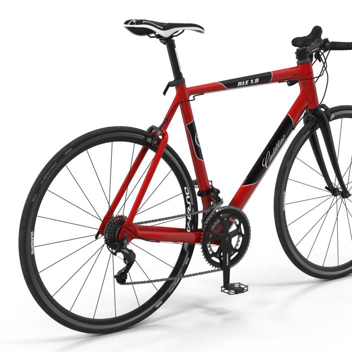 3D model Road Bike Cadillac Rigged