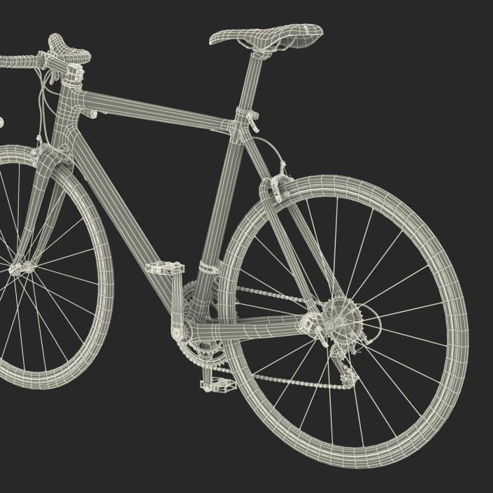 3D model Road Bike Cadillac Rigged