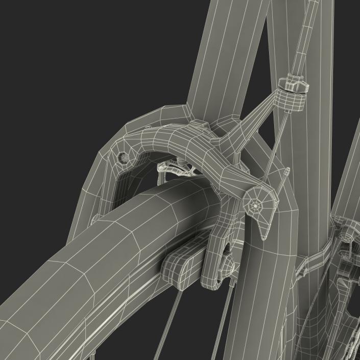 3D model Road Bike Cadillac Rigged