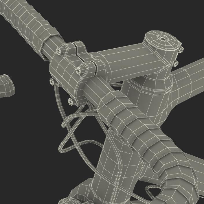 3D model Road Bike Cadillac Rigged