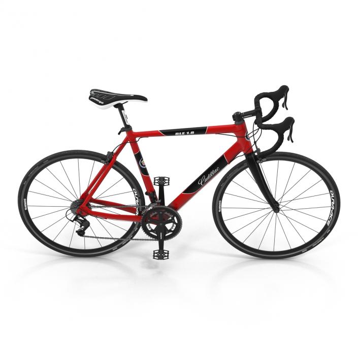 3D Road Bike Cadillac model