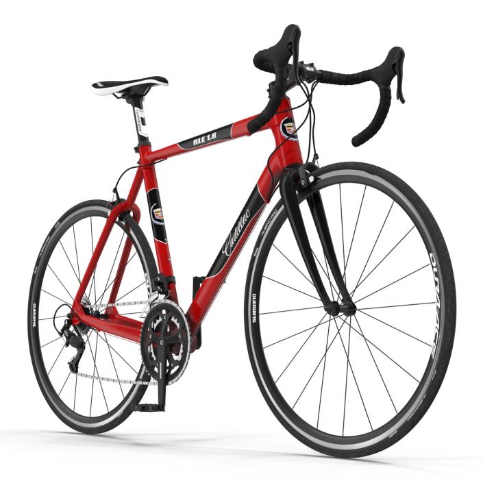 3D Road Bike Cadillac model