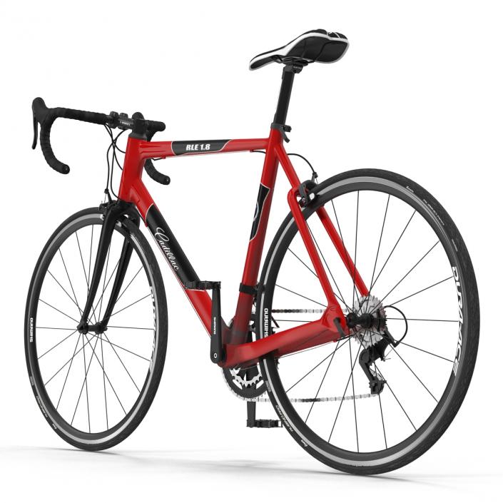 3D Road Bike Cadillac model