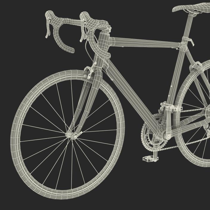 3D Road Bike Cadillac model