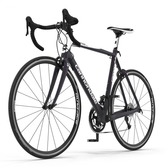 Road Bike Cannondale Rigged 3D