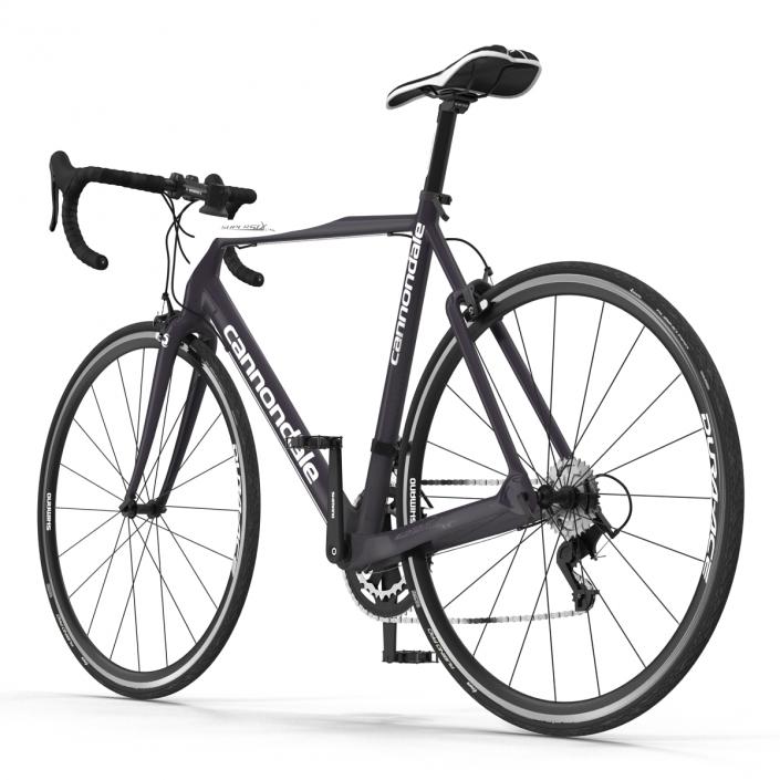 Road Bike Cannondale Rigged 3D