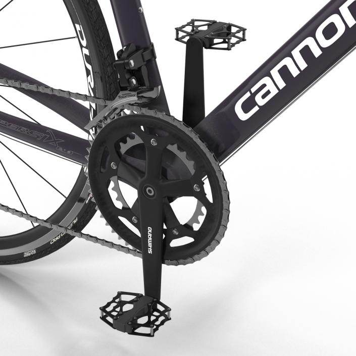 Road Bike Cannondale Rigged 3D