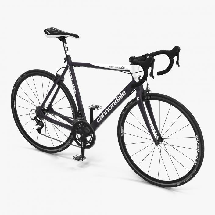 3D model Road Bike Cannondale