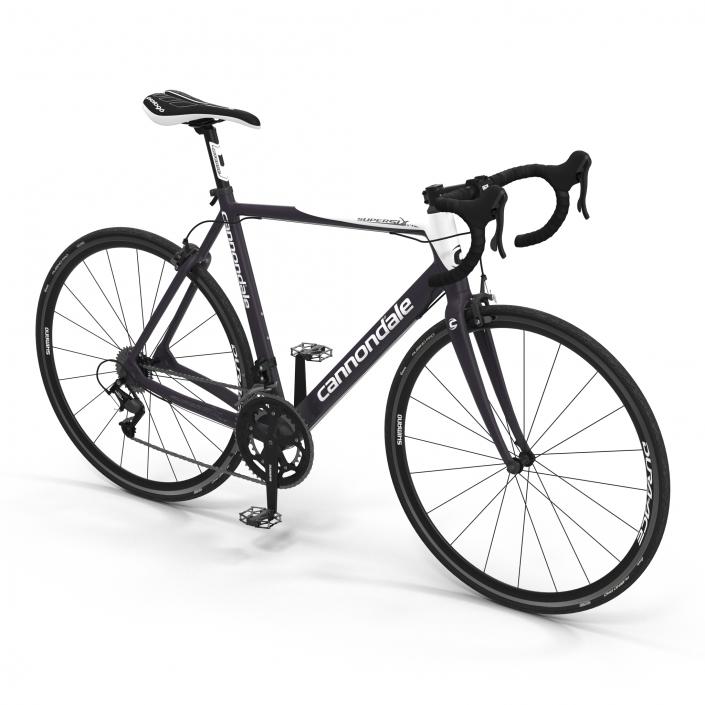 3D model Road Bike Cannondale