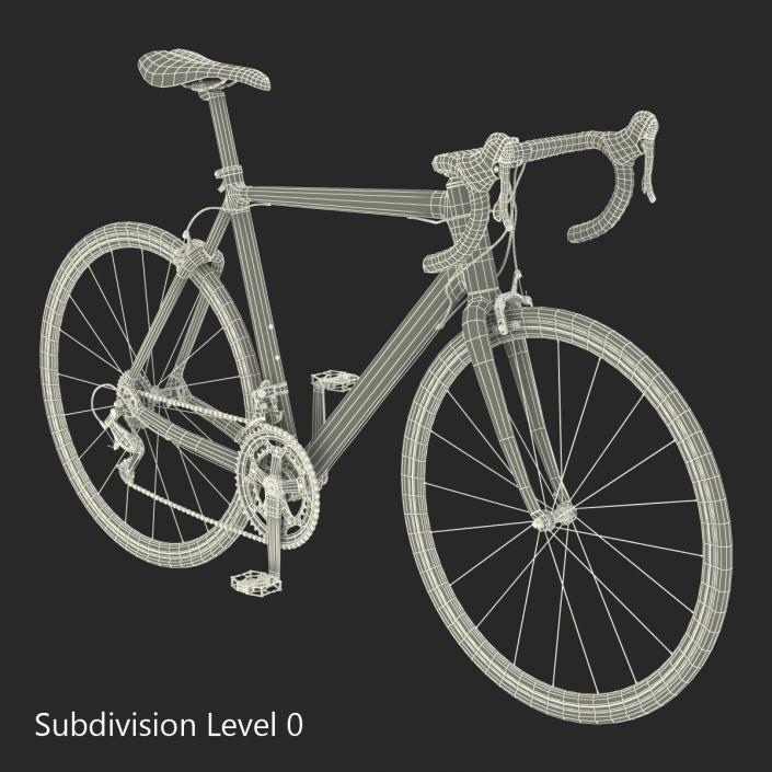 3D model Road Bike Cannondale