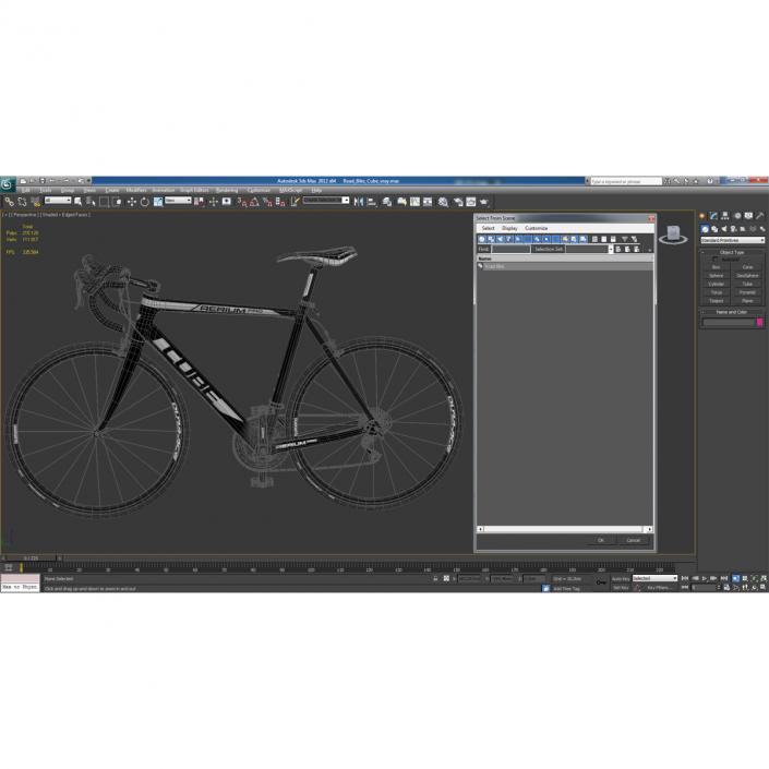 Road Bike Cube 3D model