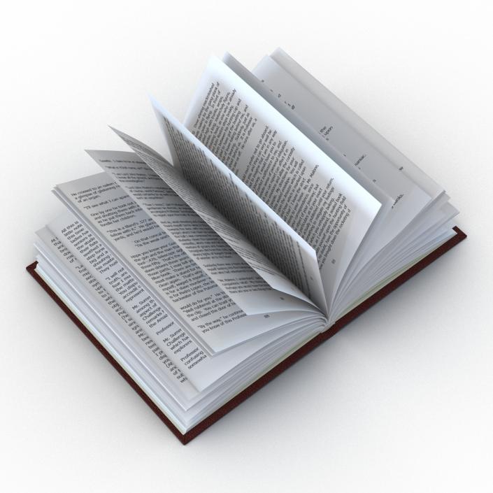 3D Open Book 4