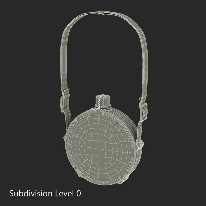 3D Water Canteen model