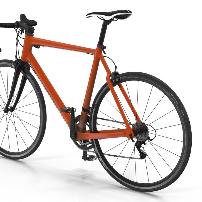 Road Bike Generic Rigged 3D model